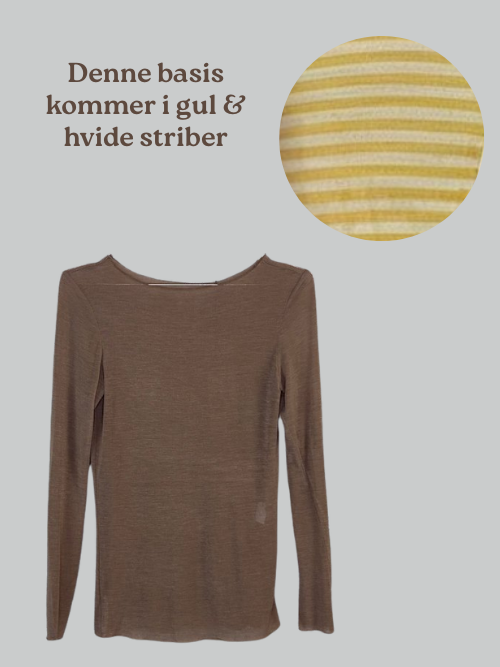 Cash Yellow Stripe T- Shirt